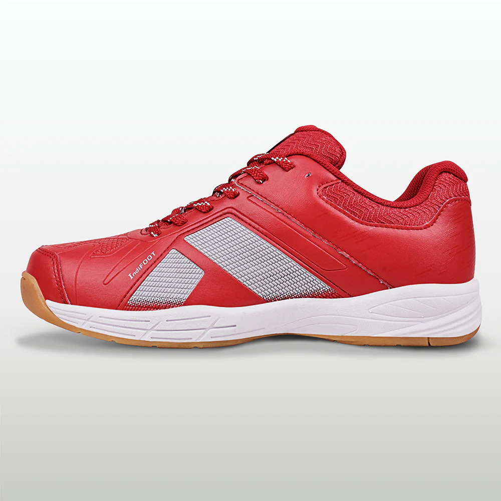 BADMINTON-SHOES-NIVIA-APPEAL-4.0-RED-GREY-B4620