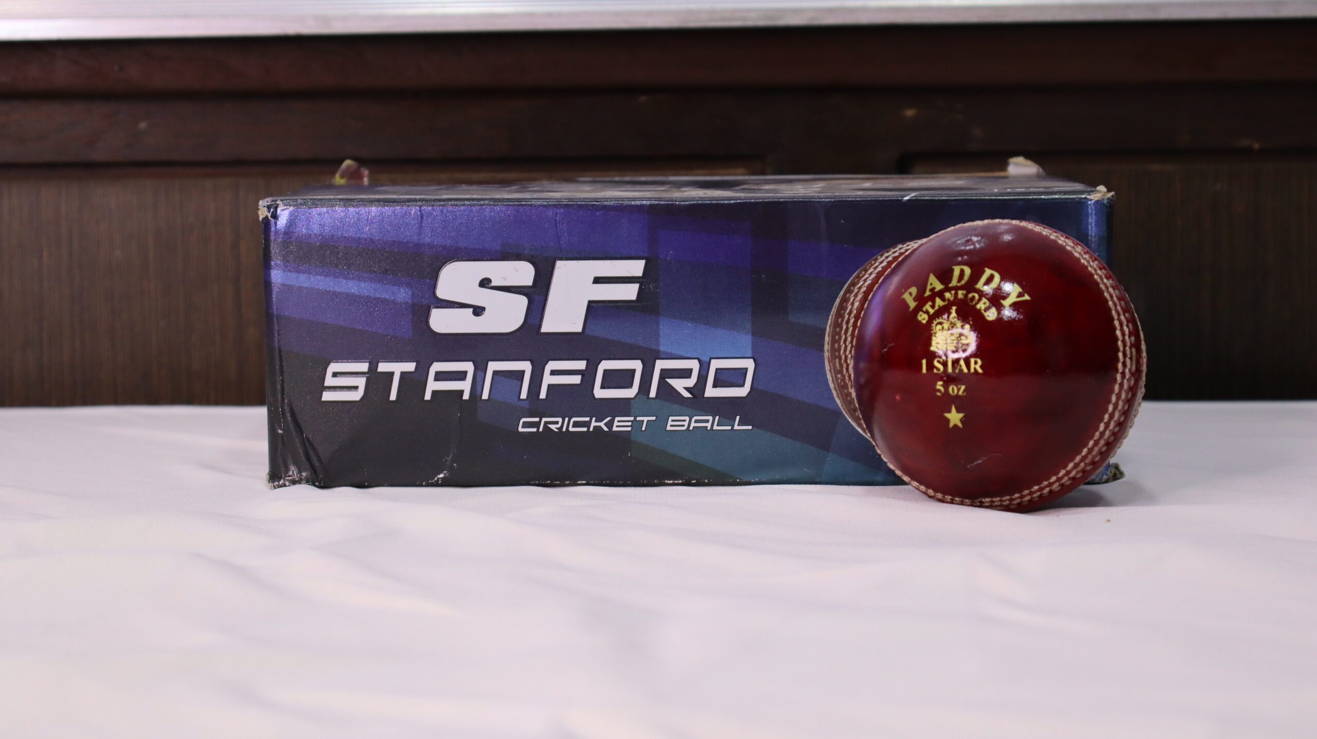 CRICKET BALL RED-SF PADDY 1 STAR-1