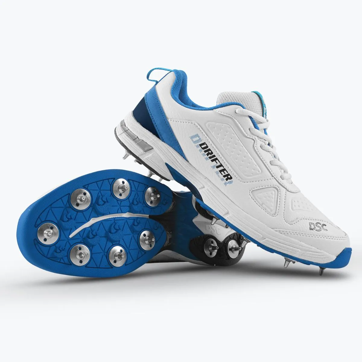 CRICKET-SHOE-DSC-DRIFTER-Spikes-WHT-BLUE-A7754
