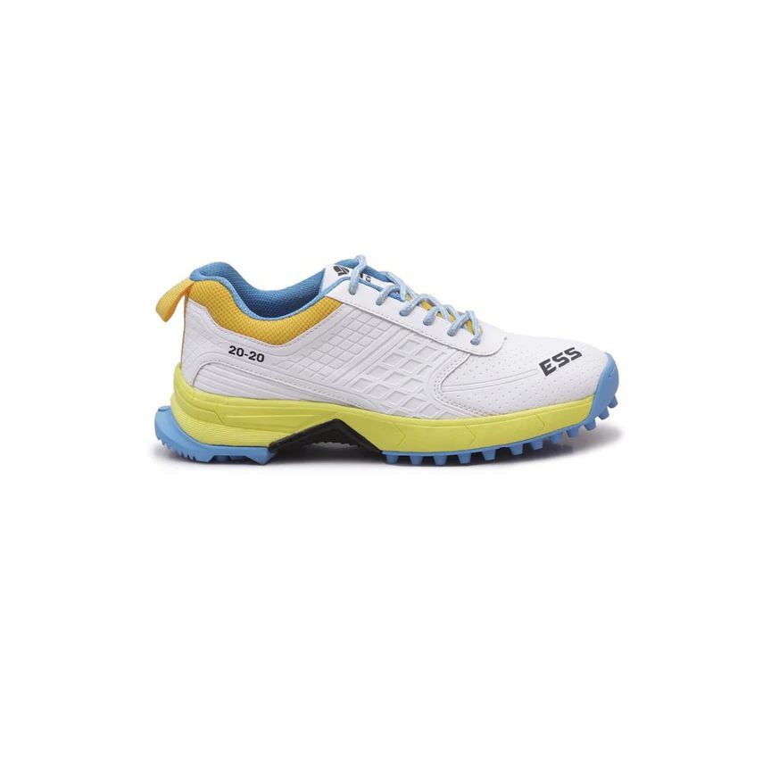 CRICKET SHOES-ESS 2020 PLAY-WHT-YELLOW-B880