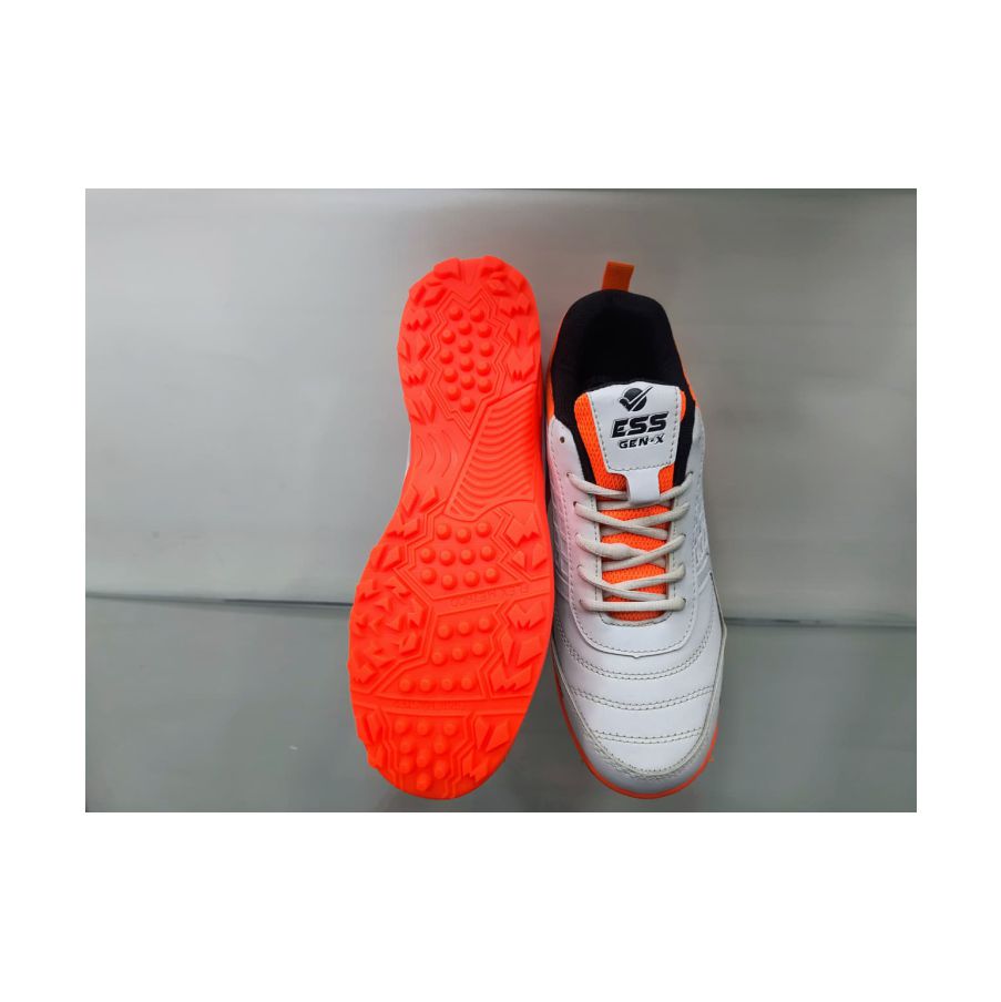 CRICKET SHOES-ESS-EASTER-PVC-WHT-ORANGE-B3058