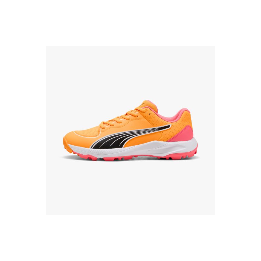 CRICKET SHOES-PUMA 24 FH RUBBER RES 109277SUNSET GLOW-BLCK-SUN STREAM-A9694-