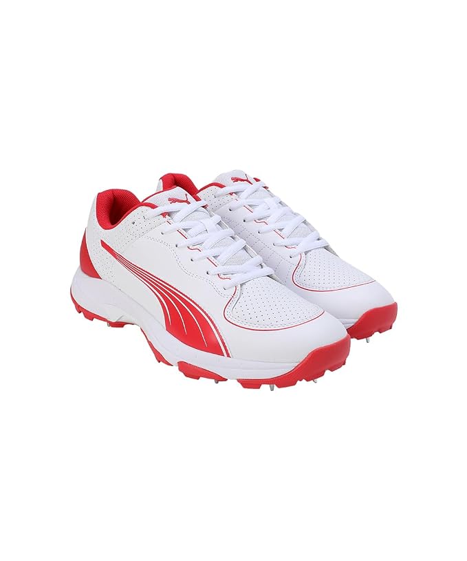 CRICKET-SHOES-PUMA-24.2-SPIKE-107698-WHITE-RED-B2516-1