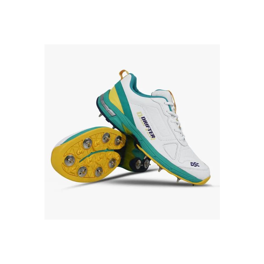 Cr Shoes-DSC Drifter WHT-S.GRN-YELLOW