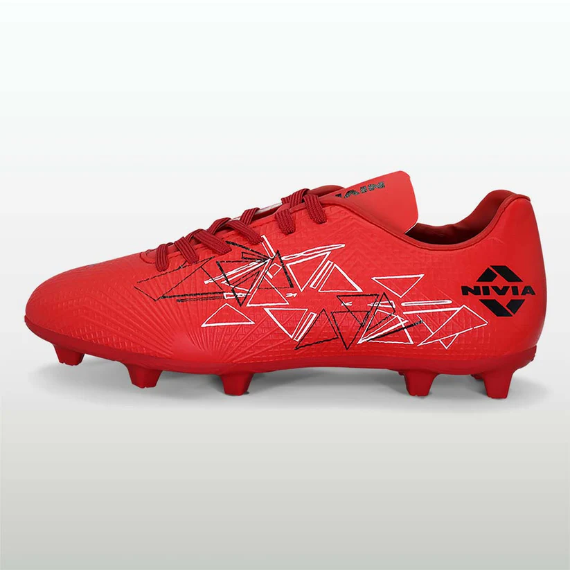 FOOTBALL-STUDS-NIVIA-CARBONITE-CREST-7.0-RED-A480