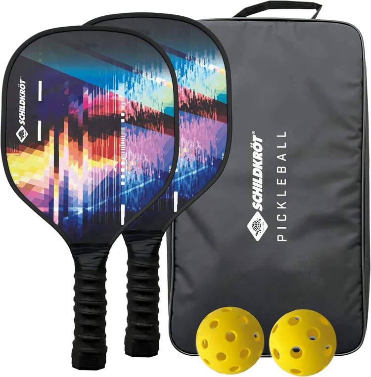 PICKLE BALL RACKET SET-HEAD SCHILDKROT 2 PACKET + BALL