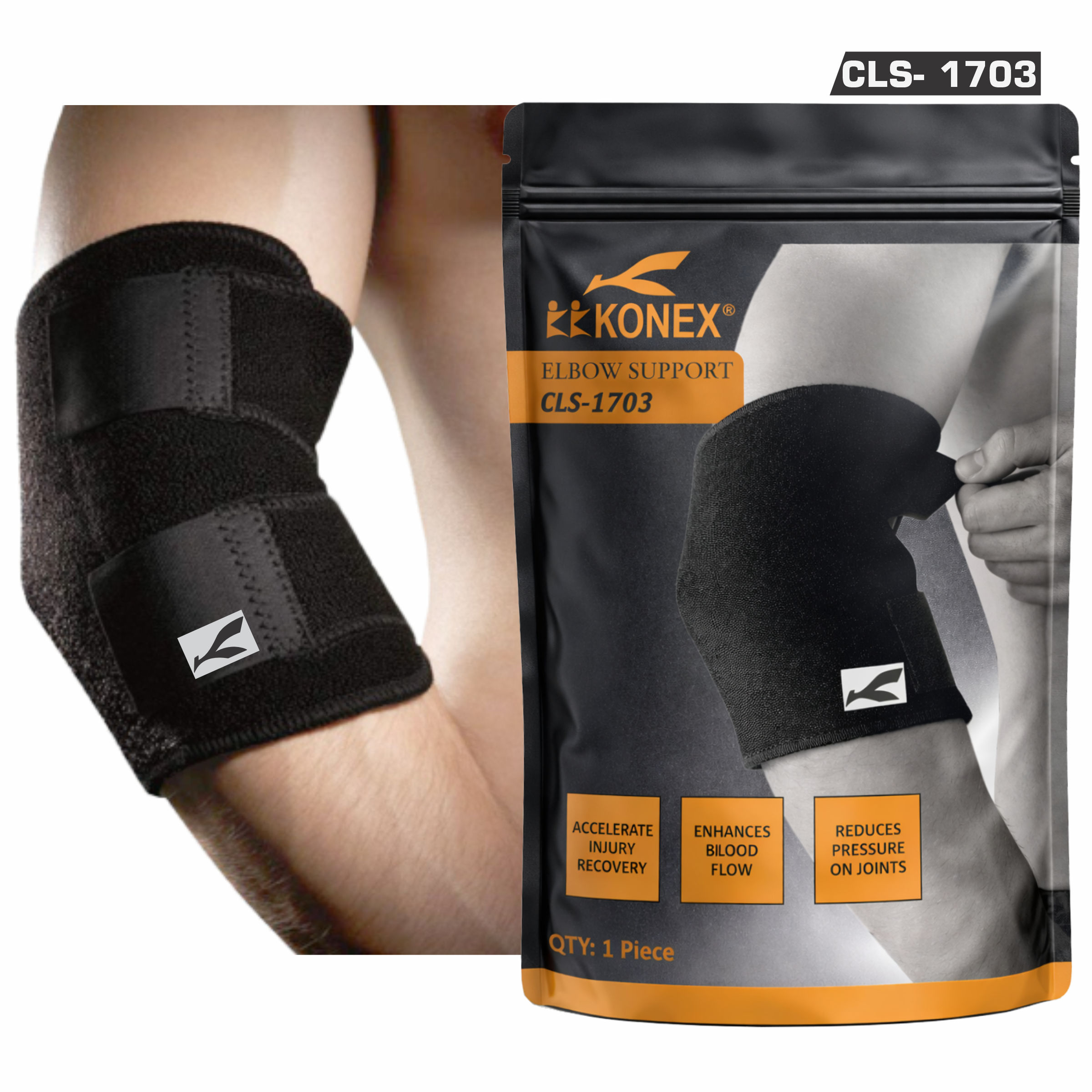 SPORTS-ELBOW-SUPPORT-KONEX-CLS-1703-Adj-A5014