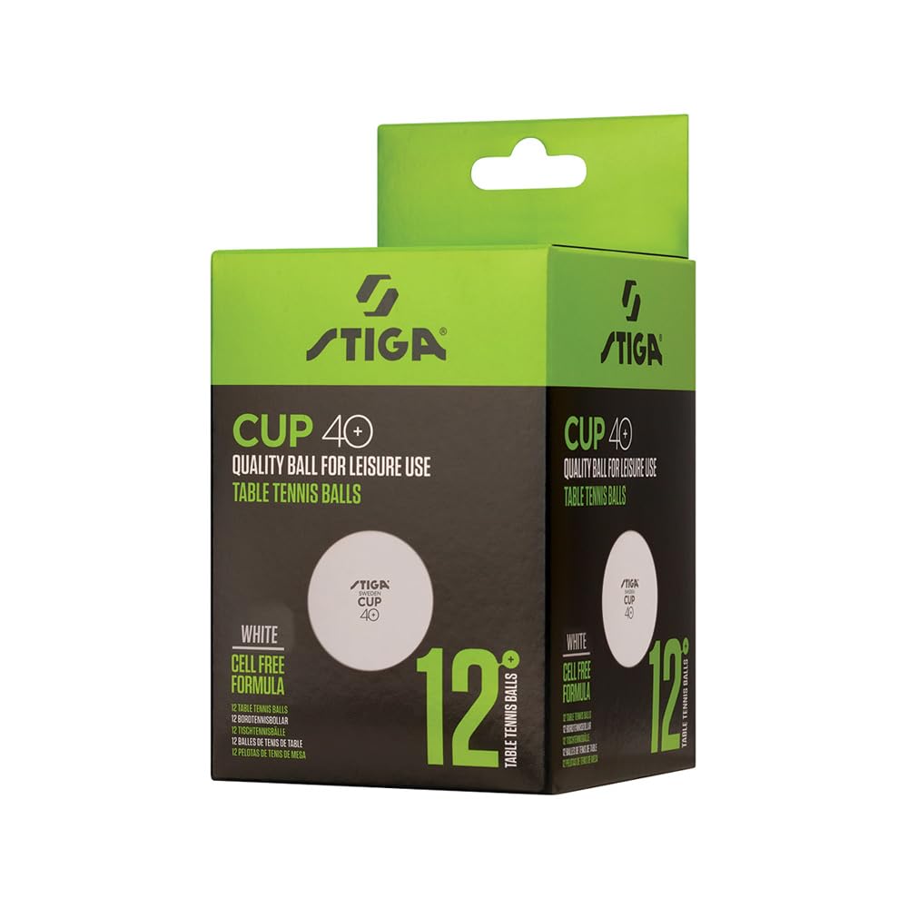 TT BALLS-STIGA CUP ( Pack of 12)